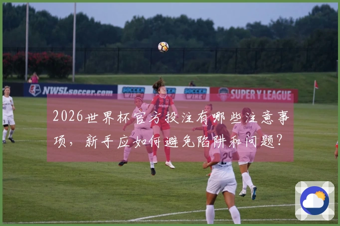 2026世界杯官方投注有哪些注意事项，新手应如何避免陷阱和问题？