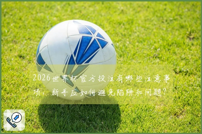 2026世界杯官方投注有哪些注意事项，新手应如何避免陷阱和问题？